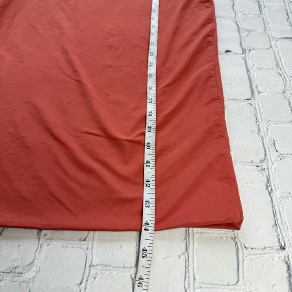 Vitality Balance Athletica Sunstone Pink Ivy Sleeveless Bodycon Midi Dress Large - Picture 13 of 14